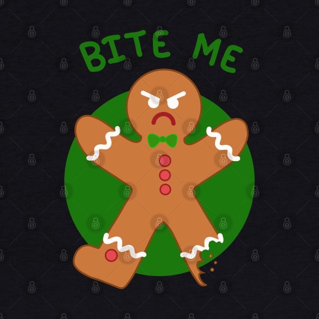 Bite Me (Gingerbread Man) by Redheadkls